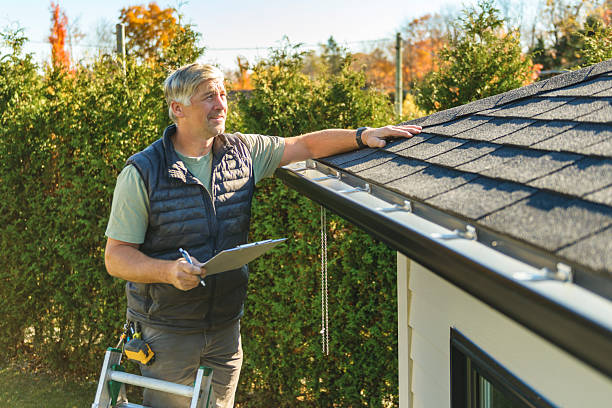 Professional Flat Roof Repair technician working in Markham, VA